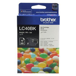 BROTHER LC40BK INK CARTRIDGE BLACK