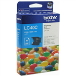 BROTHER LC40C INK CARTRIDGE CYAN