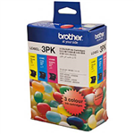 BROTHER LC40CL3PK INK CARTRIDGE VALUE PACK CYANMAGENTAYELLOW