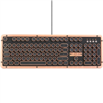 AZIO RETRO CLASSIC USB KEYBOARD GUNMETAL