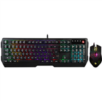 BLOODY Q1300 GAMING WIRED KEYBOARD AND MOUSE COMBO BLACK