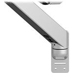COMPULOCKS REACH ERGONOMIC MONITOR ARM WALL BRACKET SILVER