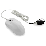 SEAL SHIELD SILVER STORM WATERPROOF WIRED MOUSE WHITE