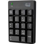 ADESSO WKB6010UB SPILL RESISTANT WIRELESS NUMERIC KEYPAD BLACK