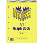 SPIRAX GRAPH BOOK TOP OPEN 5MM 60 PAGE A4