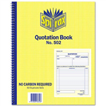 SPIRAX 502 QUOTATION BOOK QUARTO 250 X 200MM