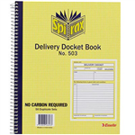 SPIRAX 503 DELIVERY BOOK QUARTO 250 X 200MM