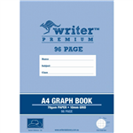 WRITER PREMIUM GRAPH BOOK 10MM 70GSM 96 PAGE A4 HAT