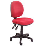 INITIATIVE OPERATOR CHAIR MEDIUM BACK 3 LEVER RED