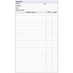 DEBDEN DAYPLANNER EXECUTIVE EDITION REFILL MEETINGS PAD