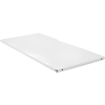 APC STEEL UNI SHELVING ADDITIONAL SHELF 1200 X 400MM WHITE SATIN