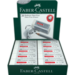 FABERCASTELL DUST FREE ERASERS LARGE BOX 20