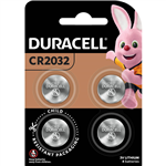 DURACELL CR2032 LITHIUM COIN 3V BATTERY PACK 4