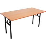 RAPIDLINE FOLDING TABLE 1500 X 750MM BEECH