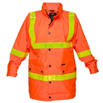 PRIME MOVER MY306 RAIN JACKET WITH MICROPRISM TAPE