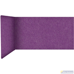FILASORB MOBILE ACOUSTIC TABLE DIVIDER LSHAPE 406 X 914 X 445MM BERRY
