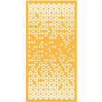 FILASORB HANGING SCREEN BLIZZARD 1220 X 2800 X 12MM BUTTER