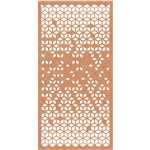 FILASORB HANGING SCREEN BLIZZARD 1220 X 2800 X 12MM PEACOCK