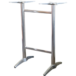 ASTORIA BAR TABLE BASE TWIN WEIGHTED ALUMINIUM