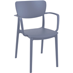 LISA CHAIR ARMS ANTHRACITE