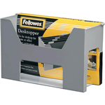 FELLOWES ACCENTS DESKTOPPER WITH FILES AND TABS GREY