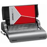 FELLOWES QUASARE 500 ELECTRIC BINDING MACHINE PLASTIC COMB GREY
