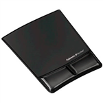FELLOWES GEL MOUSE PAD AND WRIST REST BLACK