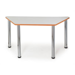 QUORUM GEOMETRY MEETING TABLE TRAPEZOID 1500 X 750MM