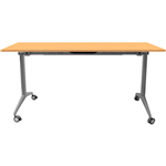 RAPIDLINE FLIP TOP TABLE 1500 X 750MM BEECH