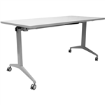 RAPIDLINE FLIP TOP TABLE 1500 X 750MM GREY