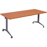 RAPIDLINE FLIP TOP TABLE 1800 X 750MM CHERRY