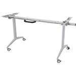 RAPIDLINE FLIP TOP TABLE BASE MECHANISM 1800 X 900MM PRECIOUS SILVER