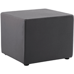 RAPIDLINE MARS SQUARE OTTOMAN CHARCOAL
