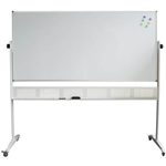 RAPIDLINE STANDARD MOBILE MAGNETIC WHITEBOARD 1500 X 1200 X 15MM