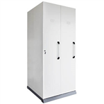 RAPIDLINE MOBILE SHELVING ADD ON DOUBLE BAYS 850 X 1280 X 2150MM WHITE CHINA