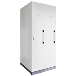 RAPIDLINE MOBILE SHELVING ADD ON DOUBLE BAYS 850 X 980 X 2150MM WHITE CHINA