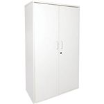 RAPID VIBE CUPBOARD LOCKABLE 900 X 450 X 1800MM WHITE