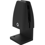 RAPIDLINE ACRYLIC SCREEN SIDE MOUNTED CLAMP BLACK