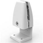 RAPIDLINE ACRYLIC SCREEN SIDE MOUNTED CLAMP WHITE