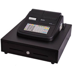 SAM4S ER180UDL BASIC CASH REGISTER LARGE DRAWER BLACK