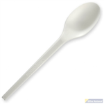 BIOPAK PLA SPOON 165MM WHITE PACK 50