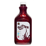 EDUCATIONAL COLOURS GLITTER PAINT 2 LITRE RED