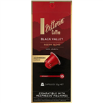 VITTORIA NESPRESSO COMPATIBLE COFFEE CAPSULES BLACK VALLEY PACK 10