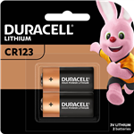 DURACELL CR123 LITHIUM COIN 3V BATTERY PACK 2