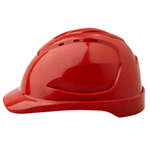 PROCHOICE HHV9 HARD HAT VENTED 9 POINT PUSHLOCK HARNESS RED