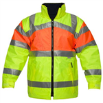 PRIME MOVER MJ301 ZIPOUT REVERSIBLE JACKET WITH TAPE 2TONE