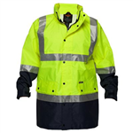 PRIME MOVER MJ370 ANTI STATIC RAIN JACKET WITH TAPE 2TONE
