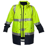 PRIME MOVER MJ887 ANTI STATIC 4IN1 JACKET WITH ZIP 2TONE