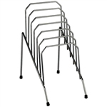 ITALPLAST STEP FILE ORGANISER SMALL 6 GRADUATED SLOT CHROME