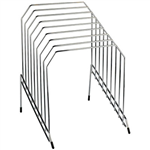 ITALPLAST STEP FILE ORGANISER LARGE 8 GRADUATED SLOT CHROME